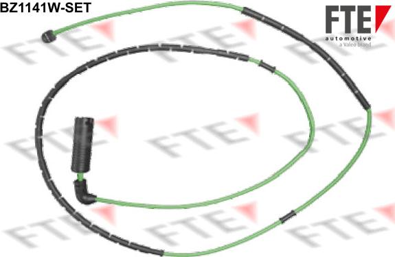 FTE BZ1141W-SET - Сигнализатор, износ тормозных колодок autosila-amz.com