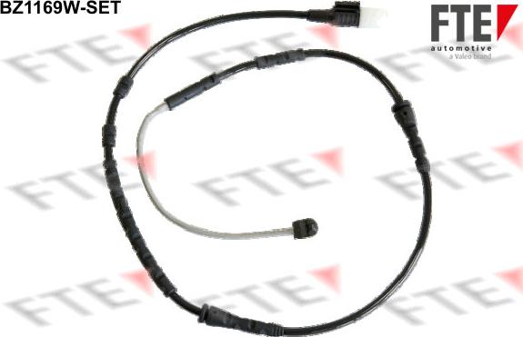 FTE BZ1169W-SET - Сигнализатор, износ тормозных колодок autosila-amz.com