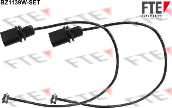 FTE BZ1139W-SET - Сигнализатор, износ тормозных колодок autosila-amz.com