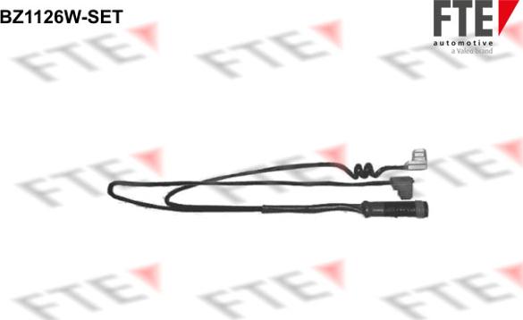 FTE BZ1126W-SET - Сигнализатор, износ тормозных колодок autosila-amz.com