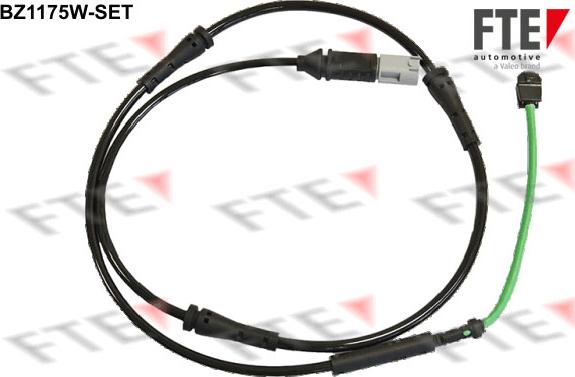 FTE BZ1175W-SET - Сигнализатор, износ тормозных колодок autosila-amz.com