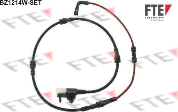 FTE BZ1214W-SET - Сигнализатор, износ тормозных колодок autosila-amz.com