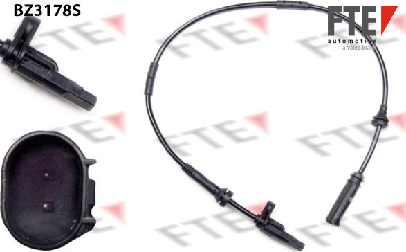 FTE BZ3178S - Датчик ABS, частота вращения колеса autosila-amz.com