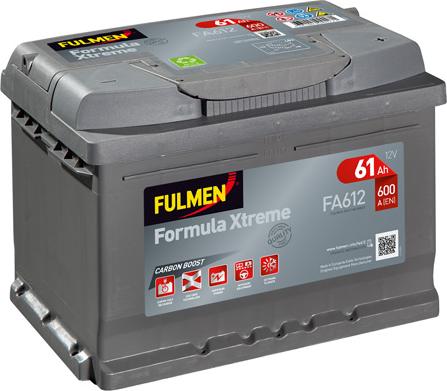 Fulmen FA612 - Стартерная аккумуляторная батарея, АКБ autosila-amz.com