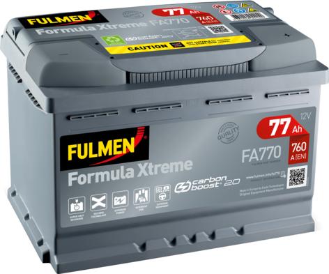 Fulmen FA770 - Стартерная аккумуляторная батарея, АКБ autosila-amz.com