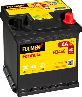 Fulmen FB440 - Стартерная аккумуляторная батарея, АКБ autosila-amz.com