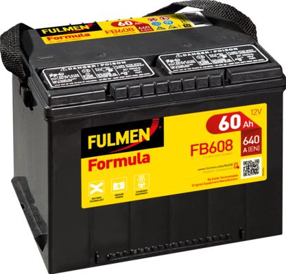 Fulmen FB558 - Стартерная аккумуляторная батарея, АКБ autosila-amz.com