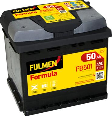 Fulmen FB501 - Стартерная аккумуляторная батарея, АКБ autosila-amz.com