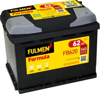 Fulmen FB620 - Стартерная аккумуляторная батарея, АКБ autosila-amz.com
