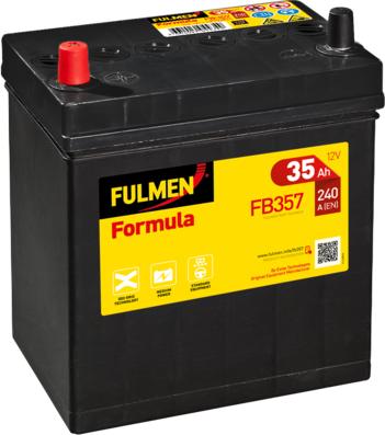 Fulmen FB357 - Стартерная аккумуляторная батарея, АКБ autosila-amz.com