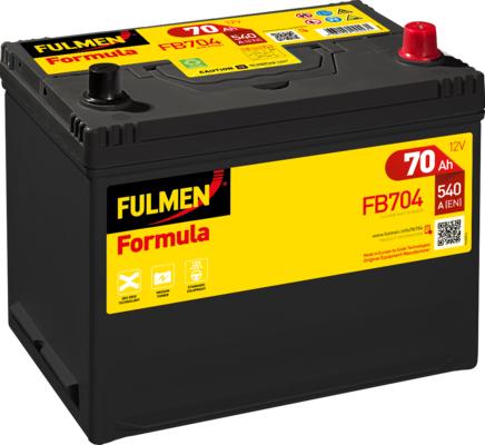 Fulmen FB704 - Стартерная аккумуляторная батарея, АКБ autosila-amz.com