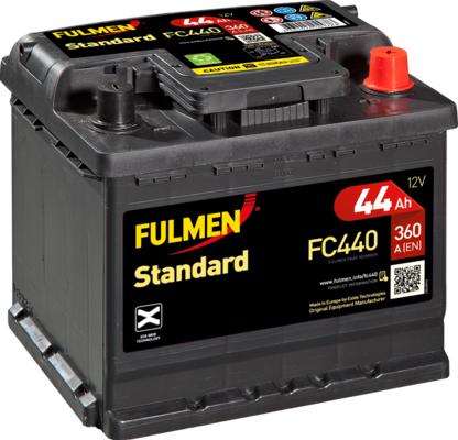 Fulmen FC440 - Стартерная аккумуляторная батарея, АКБ autosila-amz.com