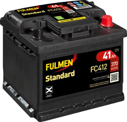 Fulmen FC412 - Стартерная аккумуляторная батарея, АКБ autosila-amz.com