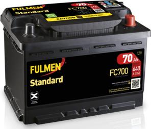 Fulmen FC700 - Стартерная аккумуляторная батарея, АКБ autosila-amz.com