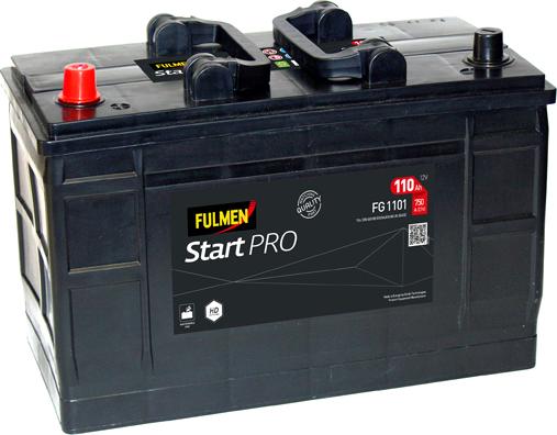 Fulmen FG1101 - Стартерная аккумуляторная батарея, АКБ autosila-amz.com