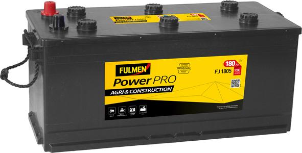 Fulmen FJ1805 - Стартерная аккумуляторная батарея, АКБ autosila-amz.com