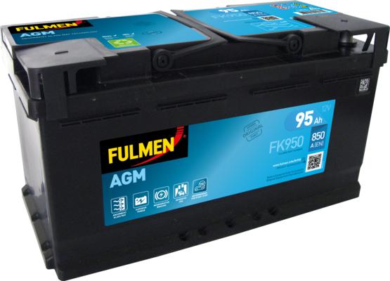 Fulmen FK950 - Стартерная аккумуляторная батарея, АКБ autosila-amz.com