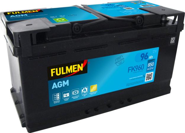 Fulmen FK960 - Стартерная аккумуляторная батарея, АКБ autosila-amz.com