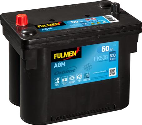 Fulmen FK508 - Стартерная аккумуляторная батарея, АКБ autosila-amz.com
