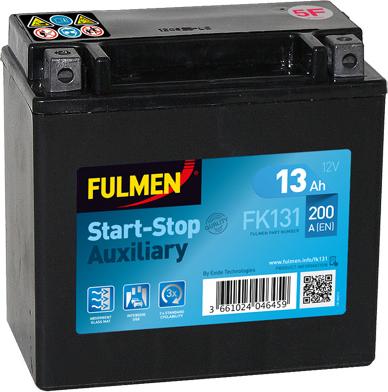 Fulmen FK131 - Стартерная аккумуляторная батарея, АКБ autosila-amz.com