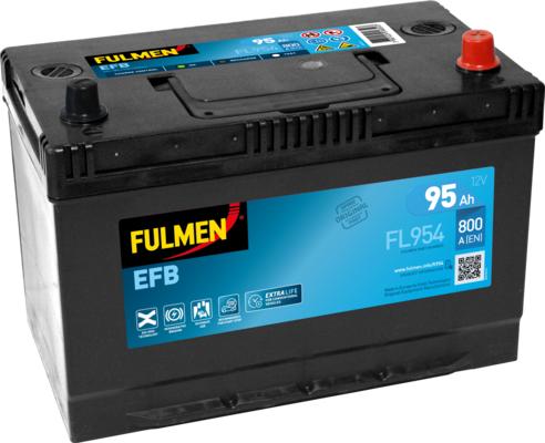 Fulmen FL954 - Стартерная аккумуляторная батарея, АКБ autosila-amz.com