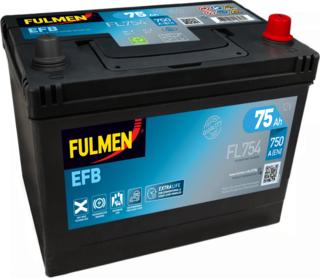 Fulmen FL754 - Стартерная аккумуляторная батарея, АКБ autosila-amz.com