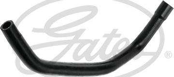 Gates 02-1651 - патрубок системы охлаждения!\ Opel Astra F 1.6 92-98 autosila-amz.com