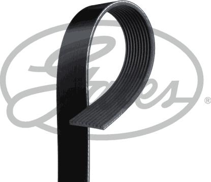 Gates 10PK1715HD - Multi-V-belt (10PK1715) fits: IVECO STRALIS I, STRALIS II, TRAKKER I, TRAKKER II RVI C, D VOLVO FE I autosila-amz.com