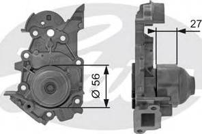 Gates Z80502 - Водяной насос autosila-amz.com