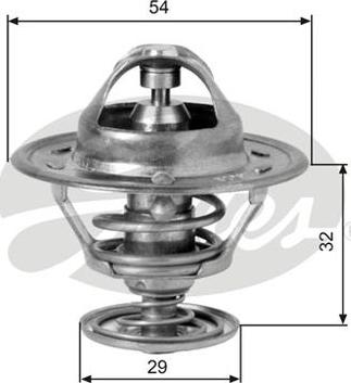 GATES-AU TH10981G1 - Термостат охлаждающей жидкости / корпус autosila-amz.com