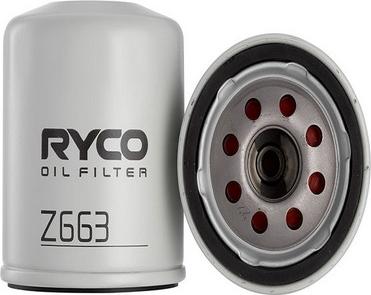 GCG Turbos Australia RY-Z663 - Масляный фильтр autosila-amz.com