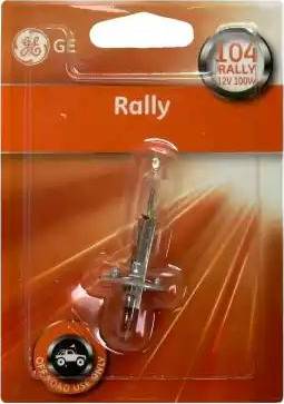 GE 35434 - Лампа автомобильная H1 12V-100W (P14,5s) Rally (блистер 1шт.) (GE) autosila-amz.com