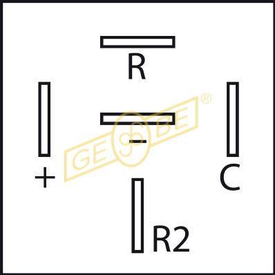 Gebe 9 5099 1 - Датчик потока, массы воздуха autosila-amz.com