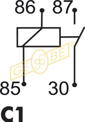 Gebe 9 5040 1 - Датчик потока, массы воздуха autosila-amz.com