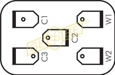 Gebe 9 5066 1 - Датчик потока, массы воздуха autosila-amz.com