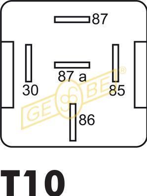 Gebe 9 9298 1 - Реле, рабочий ток autosila-amz.com