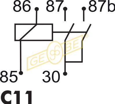 Gebe 9 5012 1 - Датчик потока, массы воздуха autosila-amz.com