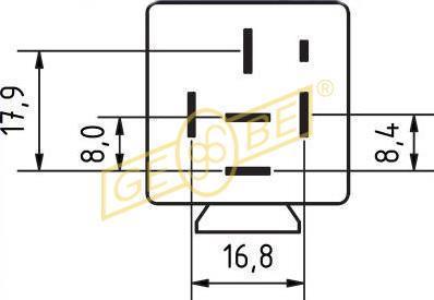 Gebe 9 5084 1 - Датчик потока, массы воздуха autosila-amz.com