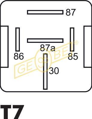 Gebe 9 5028 1 - Датчик потока, массы воздуха autosila-amz.com