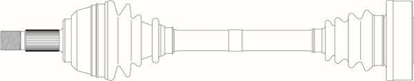 General Ricambi AR3032 - Приводной вал autosila-amz.com