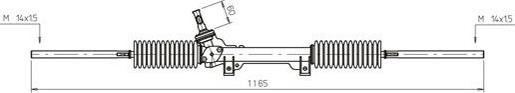 General Ricambi CI4031 - Рулевой механизм, рейка autosila-amz.com