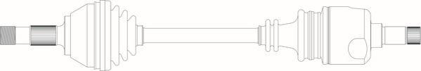 General Ricambi FI3146 - Приводной вал autosila-amz.com
