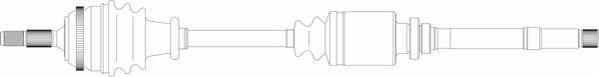 General Ricambi CI3242 - Приводной вал autosila-amz.com
