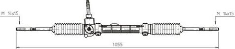 General Ricambi FI4115 - Рулевой механизм, рейка autosila-amz.com