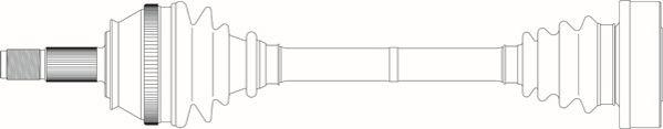 General Ricambi FI3314 - Приводной вал autosila-amz.com