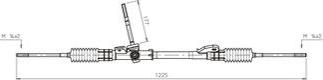 General Ricambi FO4020 - Рулевой механизм, рейка autosila-amz.com