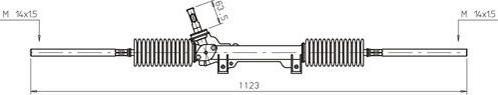 General Ricambi PE4031 - Рулевой механизм, рейка autosila-amz.com