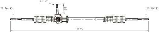 General Ricambi RV4013 - Рулевой механизм, рейка autosila-amz.com