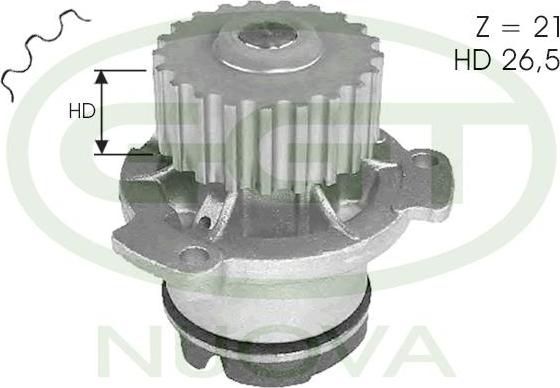 GGT PA10547 - Водяной насос autosila-amz.com