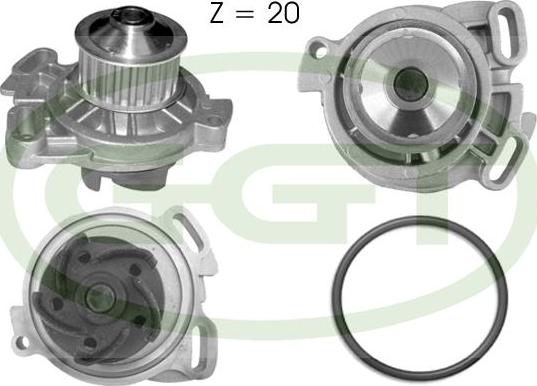 GGT PA10561 - Водяной насос autosila-amz.com